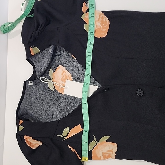 Reformation Britt Short Sleeve Button Down Dress - Picture 10 of 12